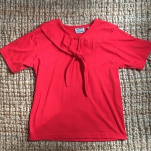 Vintage Red sailor top